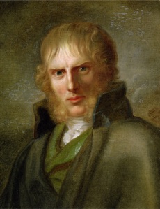The Painter Caspar David Friedrich (1774-1840) (oil on canvas)